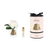 Cote Noire Perfumed Rose Bud – Clear Glass Round Box-Blush — Pink Box - Beauty Affairs1