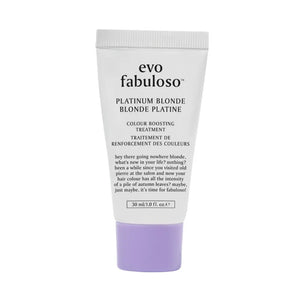evo Fabuloso Platinum Blonde Colour Boosting Treatment Evo (30ml) - Beauty Affairs 1